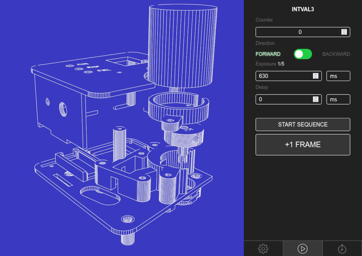 intval3 wireframe rendering next to mobile app UI 